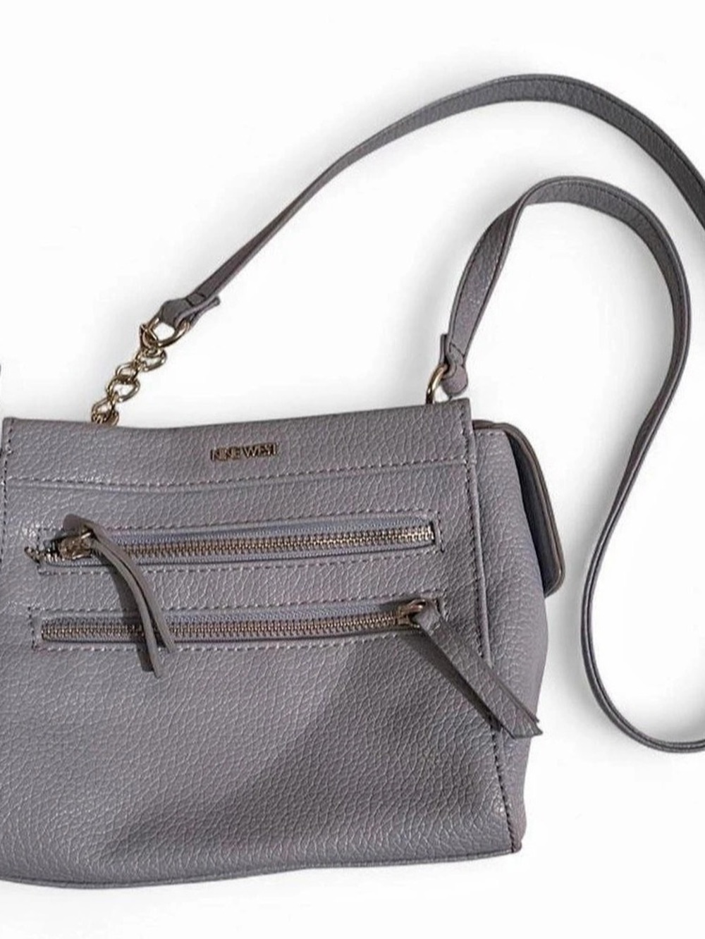 Nine West light blue/grey Crossbody Bag